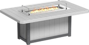 Lumin Fire Table 79 Rectangular DGS Dining