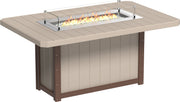 Lumin Fire Table 79 Rect. WWCBR