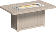 Lumin Fire Table 79 Rectangular WW Counter