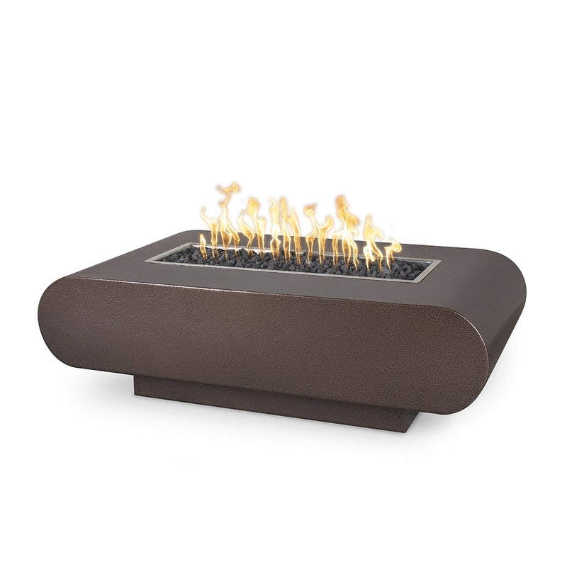 The Outdoor Plus La Jolla 96" Powder-Coated Metal Fire Table