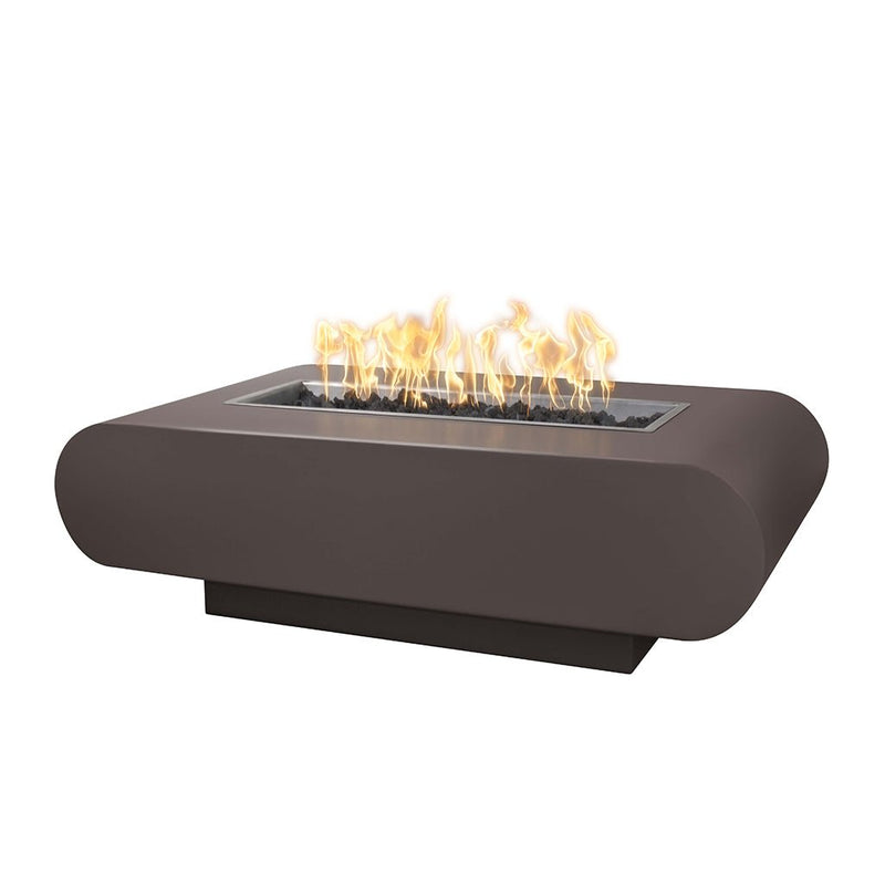 The Outdoor Plus La Jolla 96" Powder-Coated Metal Fire Table