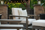 Lanai Deep Seating Chair Coastal Gray-Canvas 2