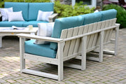 Lanai Deep Seating Loveseat Sofa Birch-Cast Breeze