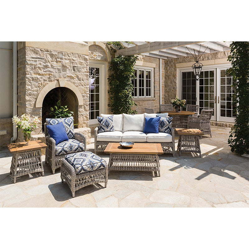 Lloyd Flanders Mackinac 6-Piece Woven Vinyl Sofa Set