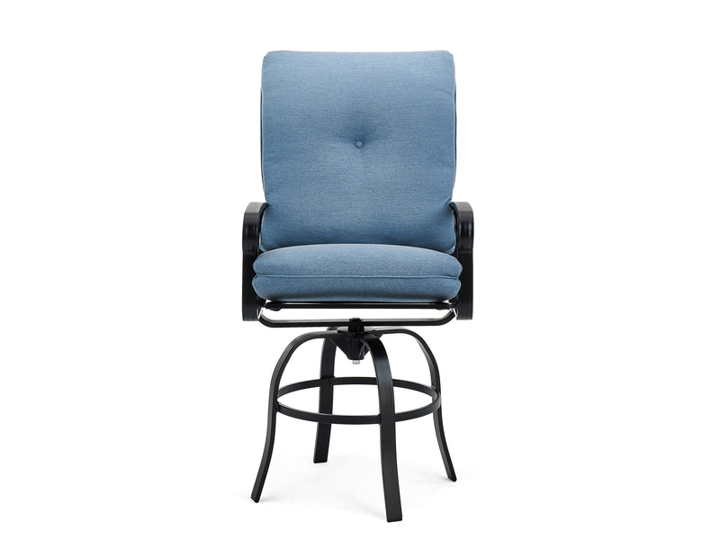 Palazzo Cushion Swivel Bar Stool