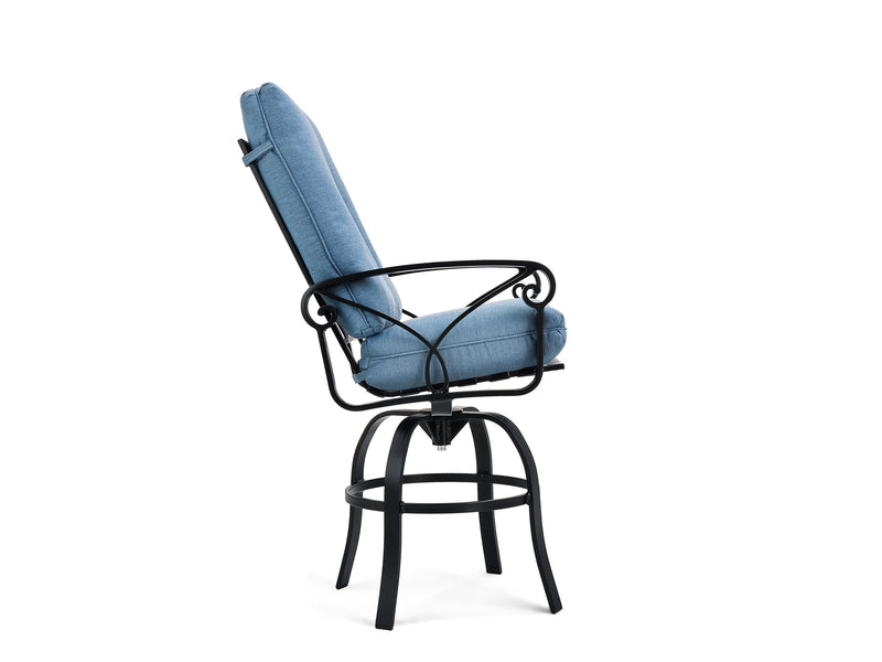 Palazzo Cushion Swivel Bar Stool