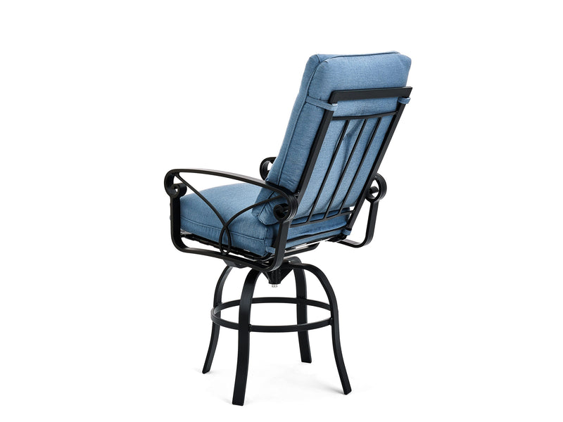 Palazzo Cushion Swivel Bar Stool