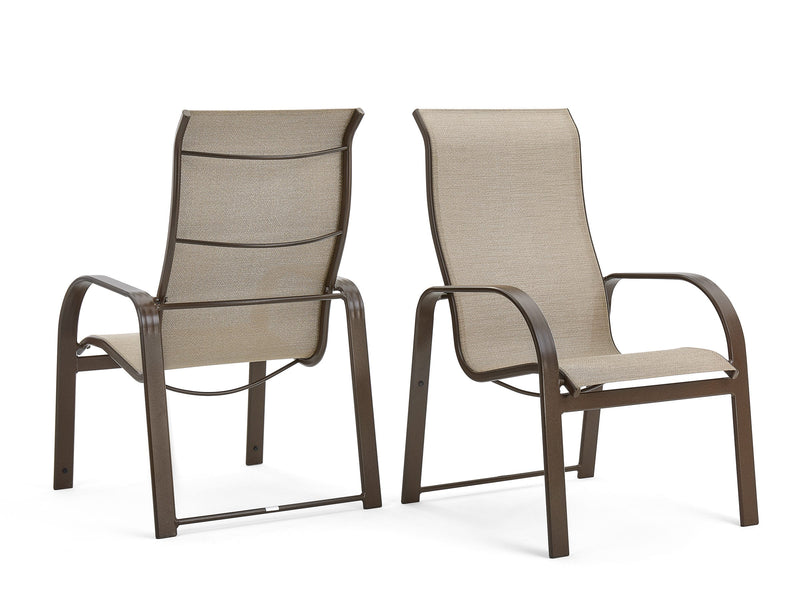 Seagrove II Sling Ultimate High Back Dining Chair (stackable)