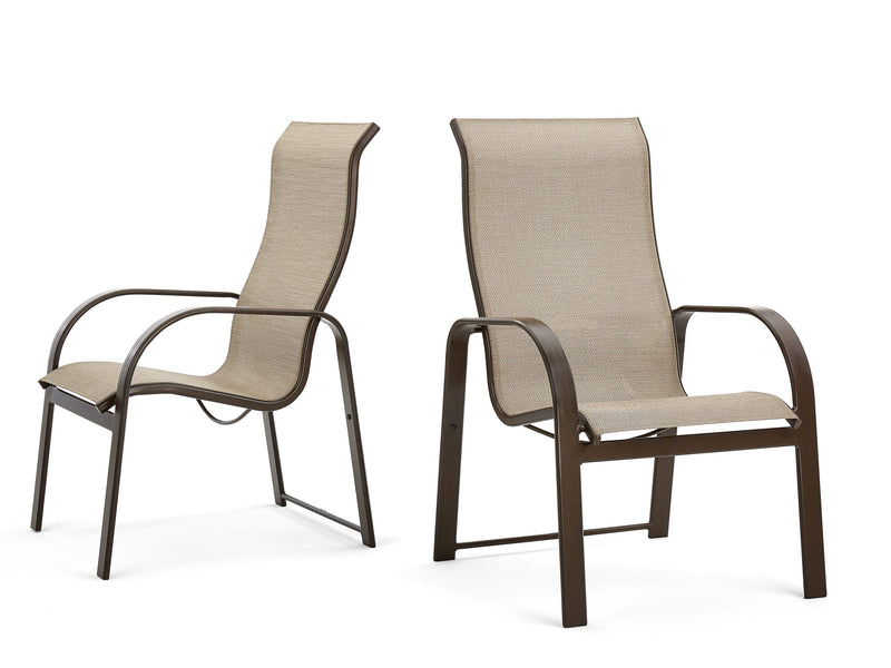 Seagrove II Sling Ultimate High Back Dining Chair (stackable)