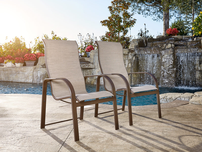 Seagrove II Sling Ultimate High Back Dining Chair (stackable)