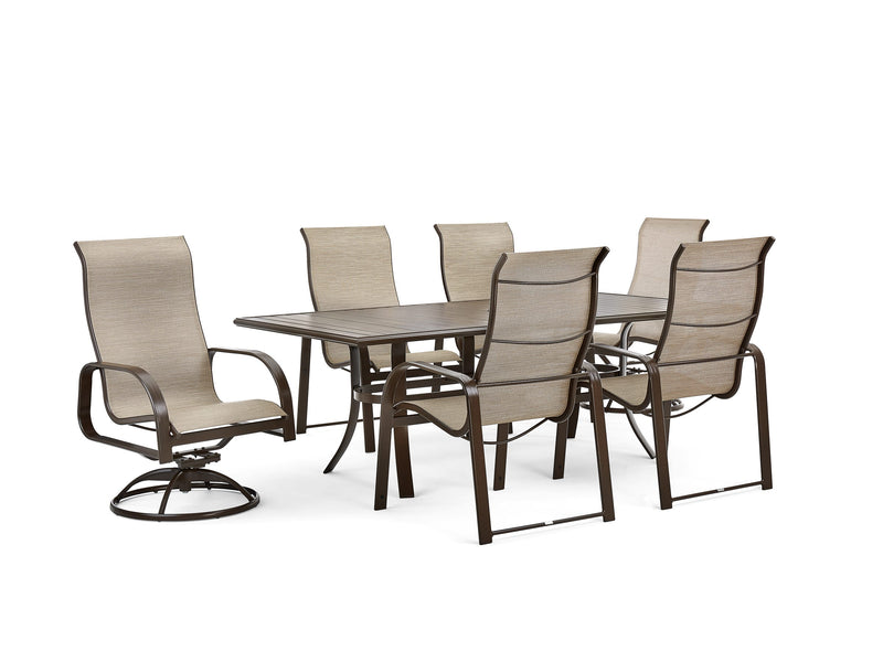 Seagrove II Sling Ultimate High Back Swivel Tilt Dining Chair