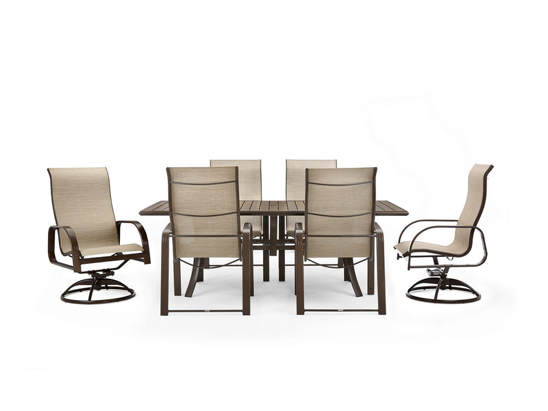 Seagrove II Sling Ultimate High Back Swivel Tilt Dining Chair