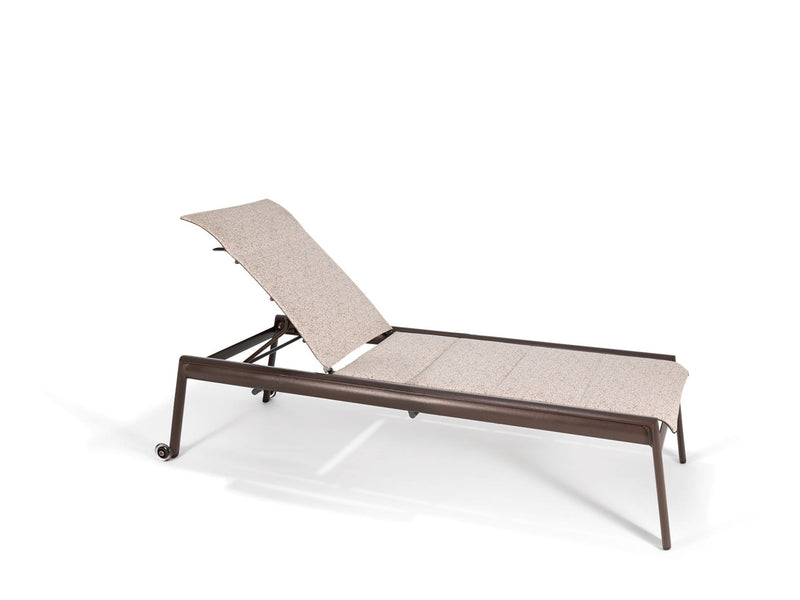 Icon Padded Sling Adjustable Chaise w/out Arms