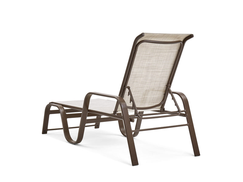 Key West Sling Stacking Adjustable Chaise
