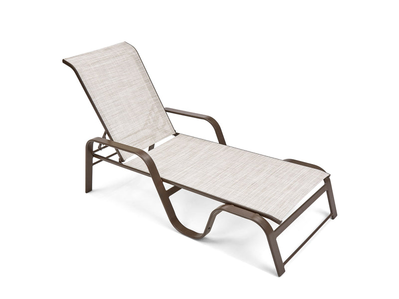 Key West Sling Stacking Adjustable Chaise