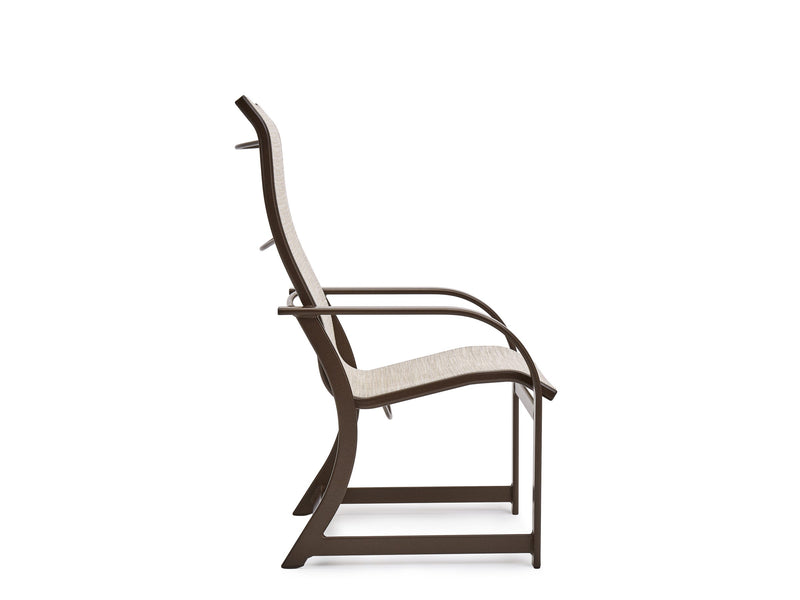 Key West Sling Ultra High Back Dining Chair