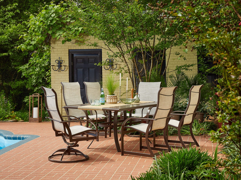 Key West Sling Ultra High Back Dining Chair