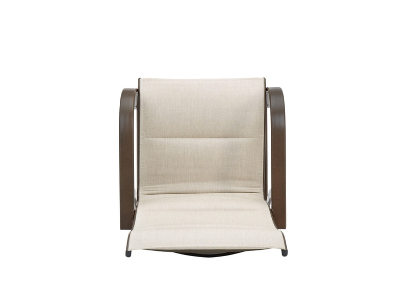 Key West Padded Sling Ultra High Back Dining Chair