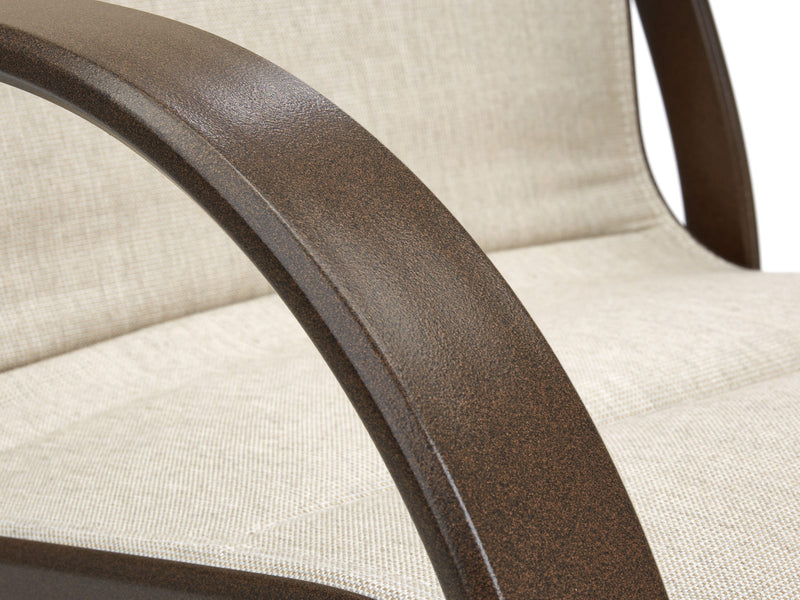 Key West Padded Sling Ultra High Back Dining Chair