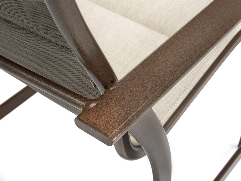 Key West Padded Sling Ultra High Back Dining Chair