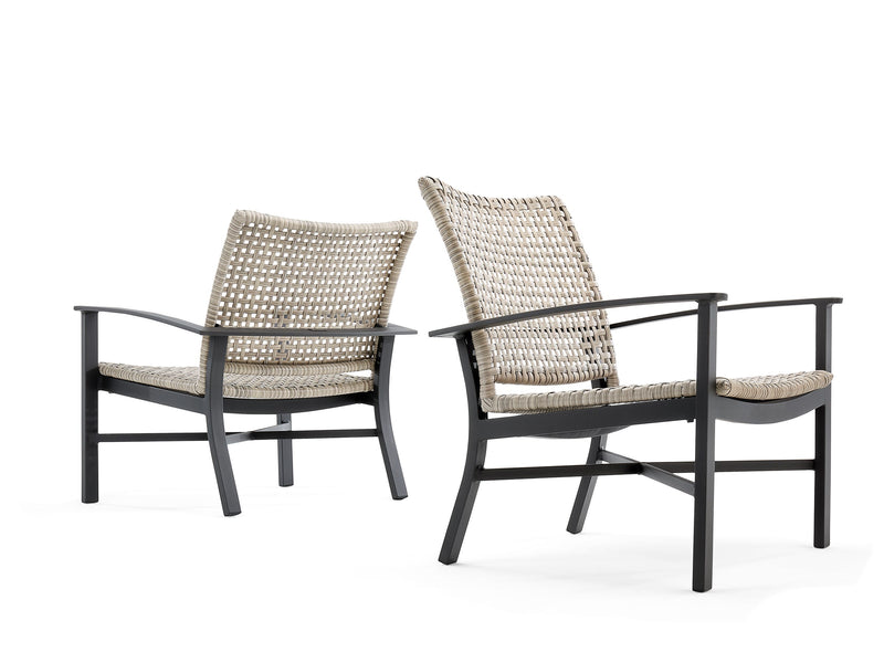 Jasper Woven Seating Arm Lounge Chair