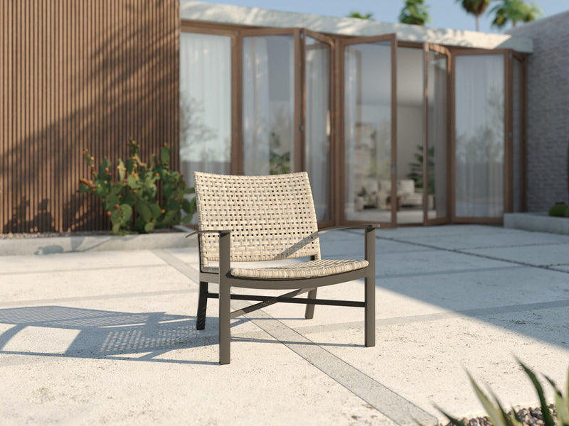 Jasper Woven Seating Arm Lounge Chair