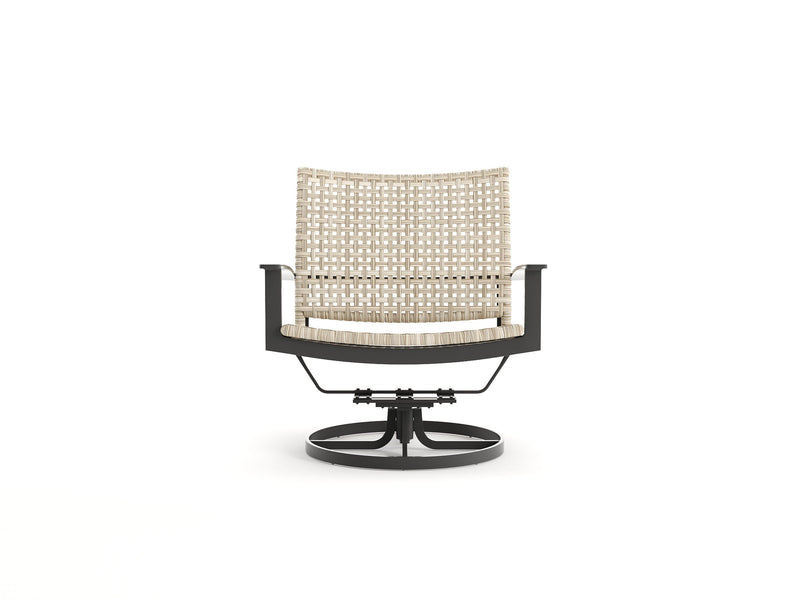 Jasper Woven Seating Swivel Lounge Chair