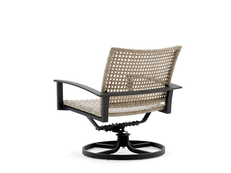 Jasper Woven Seating Swivel Lounge Chair