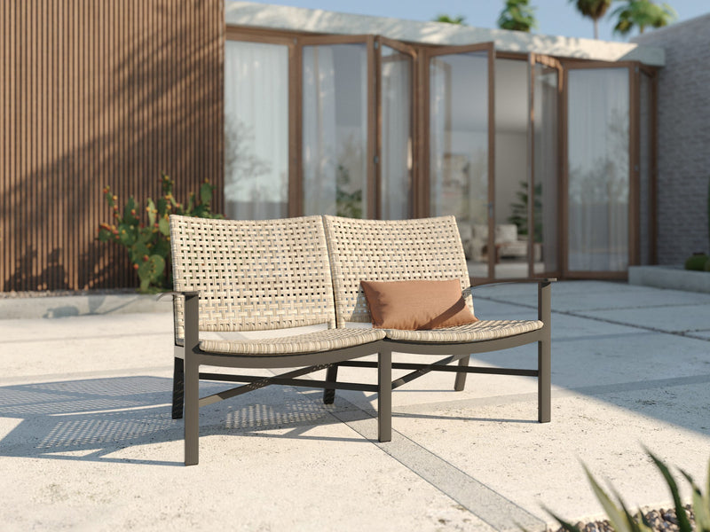 Jasper Woven Seating Loveseat