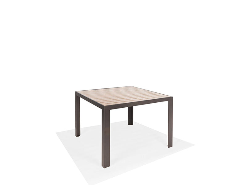 Hamilton 42" Sq. Balcony Height Table (HDPE) w/umb hole (surface mountable)