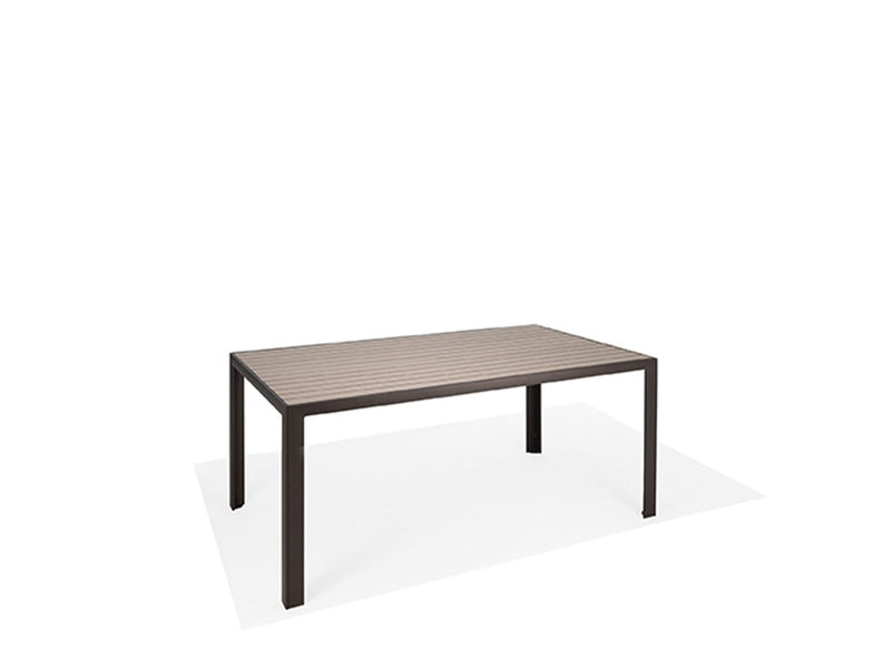 Hamilton 42" x 74" Rectangular Bar Height Table (HDPE) w/umb hole