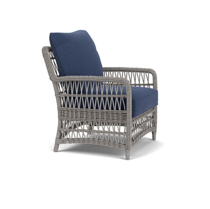 Lloyd Flanders Mackinac 5-Piece Woven Vinyl Round Dining Set