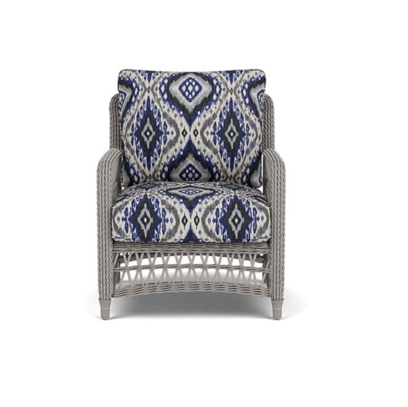 Lloyd Flanders Mackinac 5-Piece Woven Vinyl Round Dining Set