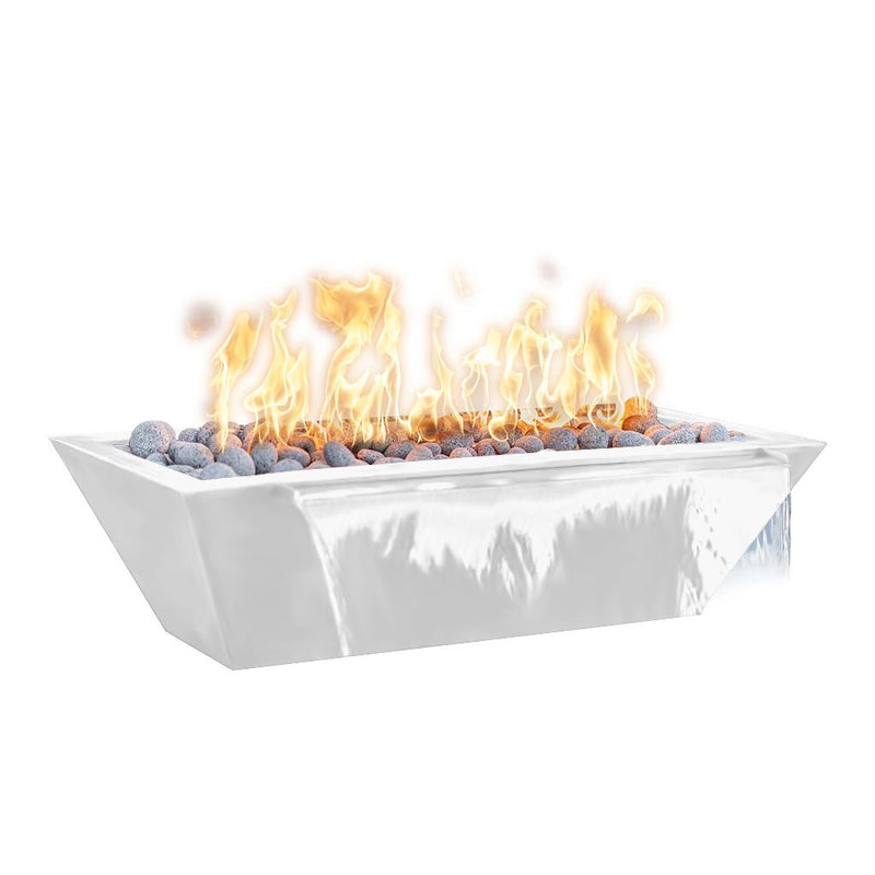The Outdoor Plus Maya 72" Linear Fire & Water Bowl