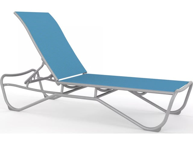 Millennia Relaxed Sling Armless Chaise Lounge (ADA Compliant)