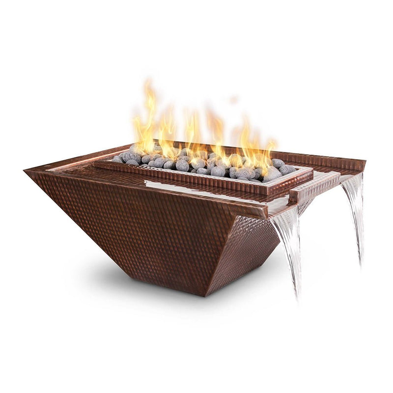The Outdoor Plus Nile Hammered Copper Fire & Water Bowl