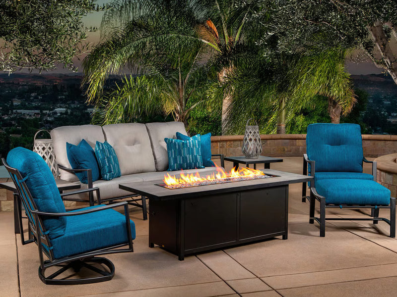 OW Lee Avana Cushion Aluminum Outdoor Patio Sofa