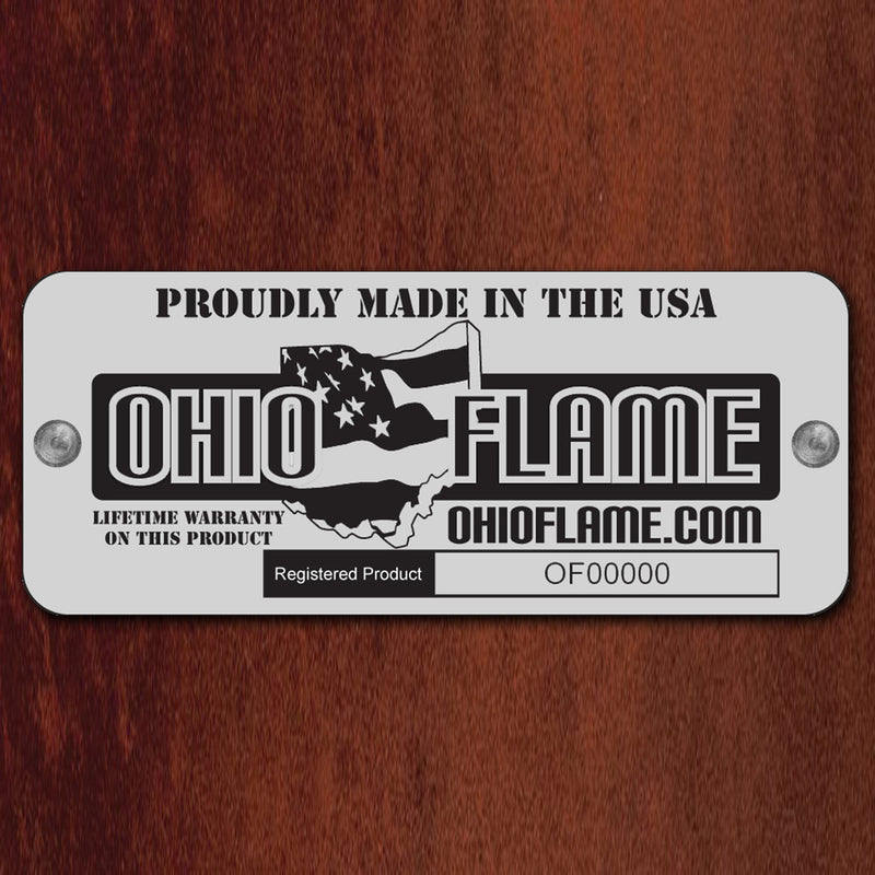 Ohio Flame “Live, Laugh, Love” 41-Inch Asian-Inspired Fire Globe™