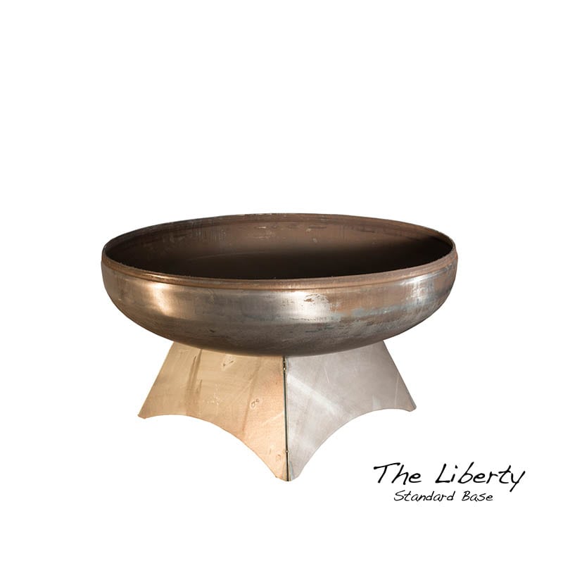 Ohio Flame Liberty Steel Wood Burning Fire Pit