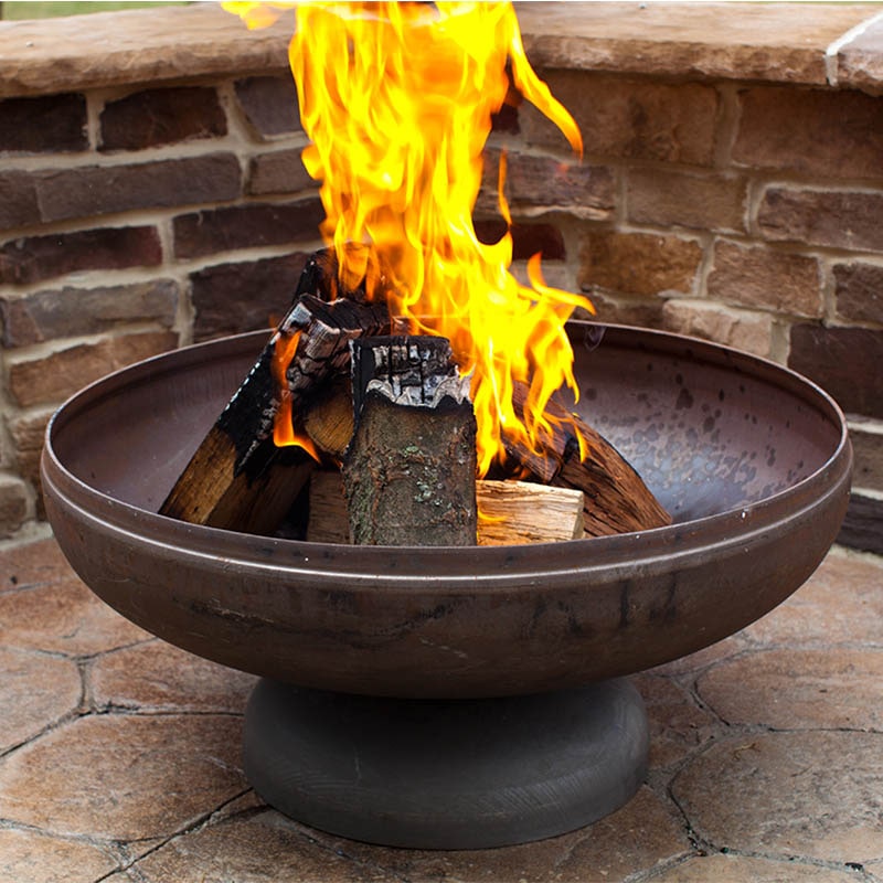 Ohio Flame Patriot Wood Burning Steel Fire Pit