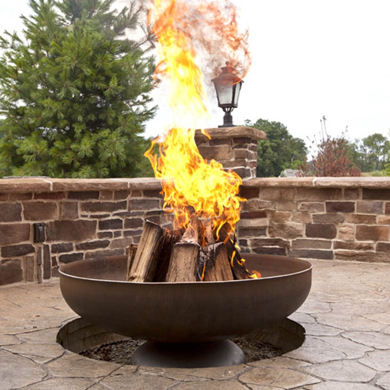 Ohio Flame Patriot Wood Burning Steel Fire Pit