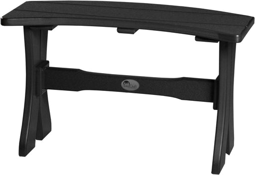 Poly 28 Table Bench Black