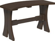 Poly 28 Table Bench Brazilian Walnut