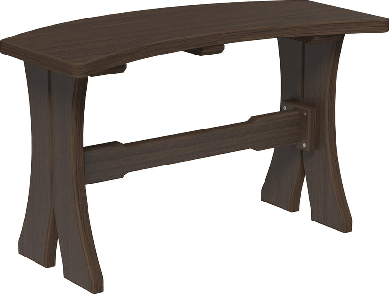 Poly 28 Table Bench Brazilian Walnut