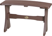 Poly 28 Table Bench Chestnut Brown