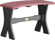 Poly 28 Table Bench Cherrywood Black
