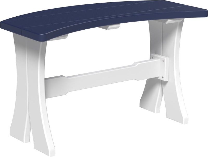 Poly 28 Table Bench Patriot Blue White