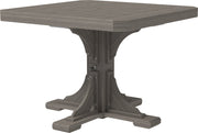 Poly 41 Square Table Coastal Gray Dining