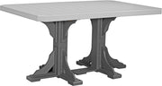 Poly 4 x 6 Rectangular Table DGS Counter