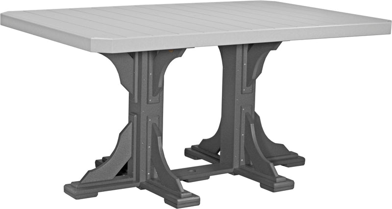 Poly 4 x 6 Rectangular Table DGS Counter
